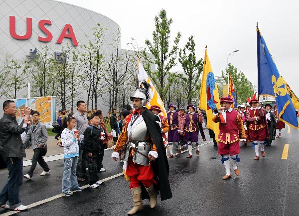 Merry European Day Parade at Expo Park