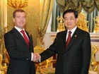 Chinese, Russian Presidents meet in Moscow