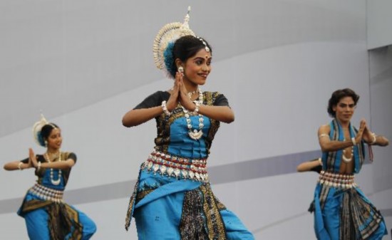 Traditional Indian dance staged at Shanghai Expo