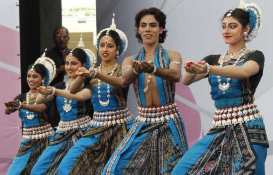 Traditional Indian dance staged at Shanghai Expo