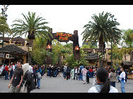 Universal Studios Hollywood is a movie studio and theme park in the unincorporated Universal City community of Los Angeles County, California, United States, and is the original Universal Studios theme park. [Photo by Chen Chao] 