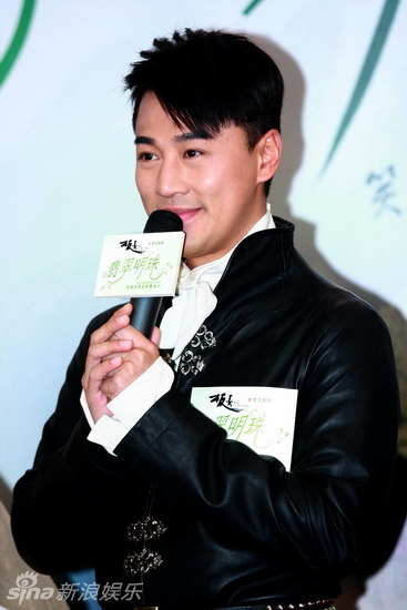 Chinese costume comedy 'The Emerald and the Pearl' premiered in Beijing on Tuesday, May 11, 2010. Cast members including Charlene Choi, Raymond Lam, Joey Yung and Cho-Lam Wong attended the premiere in costume.