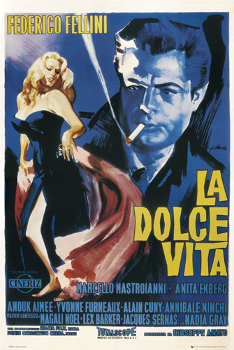 Poster of 'La Dolce Vita' 