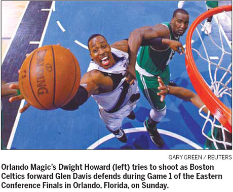 Celtics smother Magic 92-88, take 1-0 lead