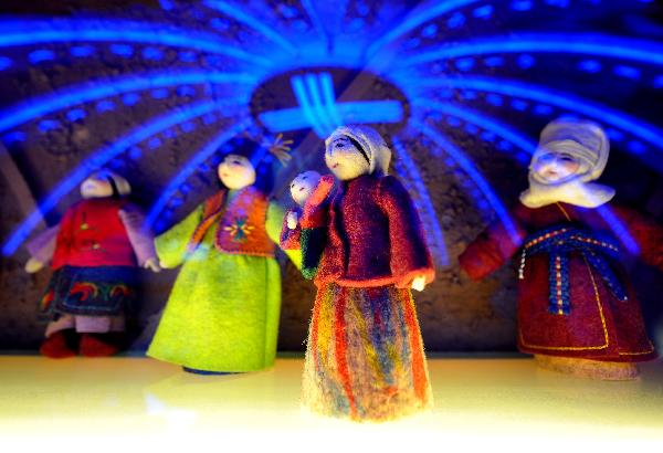 Handicrafts displayed at Pavilions in World Expo park