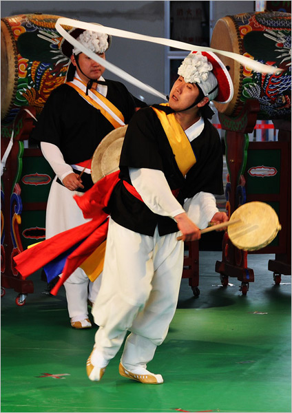 South Korea Drum [Mary King/CRI]