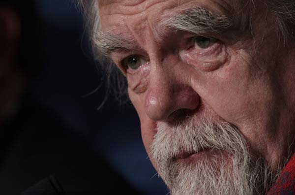 Actor Michael Lonsdale attends a news conference for the film Des hommes et des dieux (Of Gods and Men) in competition at the 63rd Cannes Film Festival May 18, 2010. Nineteen films are competing for the prestigious Palme d'Or which will be awarded on May 23. 