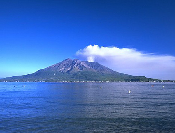 Sakurajima volcano, Japan