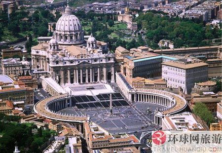 The smallest country: Vatican City [Photo Source: huanqiu.com] 