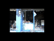 A store is seen after fire in Bangkok, May 21, 2010. [Xinhua]