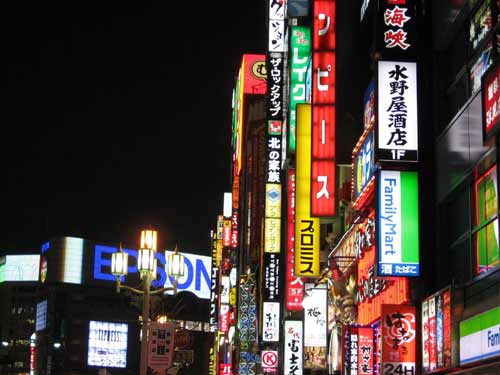 Shinjuku Odori Shopping Street, Tokyo, Japan. [huanqiu.com]