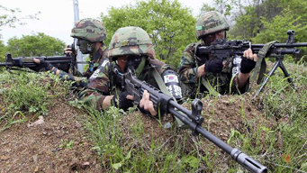 S Korea holds military drill near border with DPRK