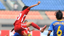 Thailand win 2-0 over Myanmar at Women's Asian Cup