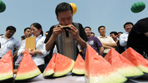 Watermelon gala held in Central China