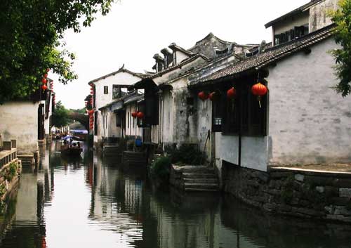 Zhouzhuang, about 80 miles (or 128 kms) from the Shanghai Expo site. [Photo: CRIENGLISH.com] 