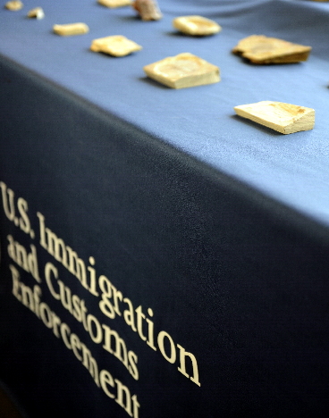 The U.S. government returned some priceless pre-historic fossils to China on May 26, 2010, as a result of the two countries' enhanced law enforcement cooperation. 