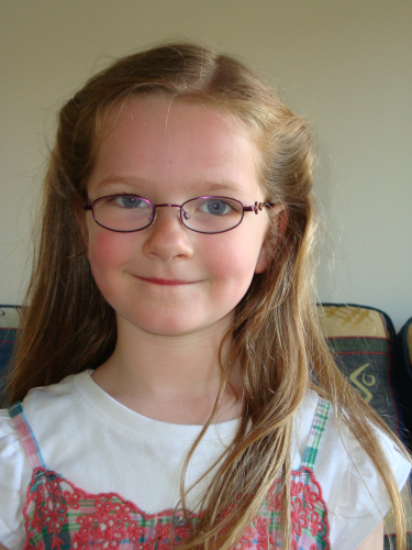 Katy Maxwell, a 7-year-old girl from the U.K.