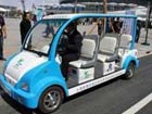 New Environment-friendly vehicles run at Expo