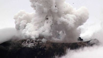 Volcano spews ash and rocks in Ecuador