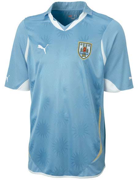 Uniform of Uruguay squad [news.cn]