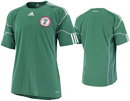 Uniform of Nigeria squad [news.cn]