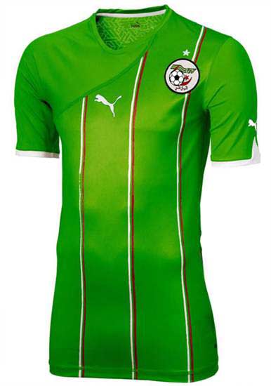 Uniform of Algeria squad [news.cn]