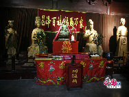 Huangze Temple, formerly known as Wunu Temple or Chuanzhu Temple, is located on the west side of the Jialing Rivers at the foot of Wulong Mountain, just west of Guangyuan City, Sichuan Province. The temple, built during the late period of Beiwei Dynasty, was the worship temple of Empress Wuzetian. [Photo by Ashe]