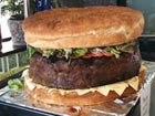 Largest hamburger cooked in Australia