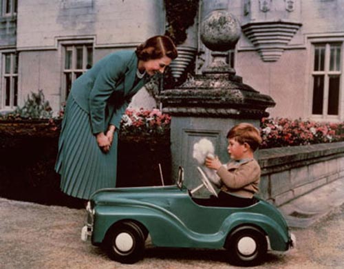 British Prince Charles and his mother British Queen Elizabeth II. [File Photo]