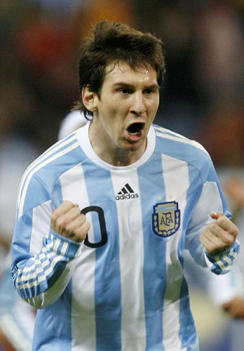 Lionel Messi (Xinhua/Reuters File Photo) 