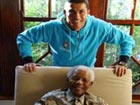 Top players meet Mandela