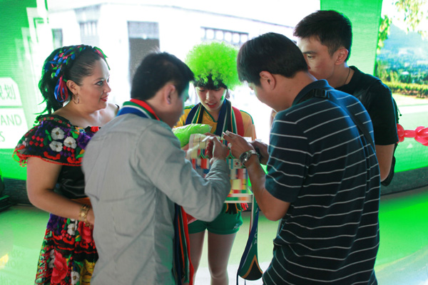 World cup gala held at South Africa Pavilion