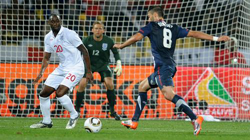 Group C match at the 2010 World Cup finals at the Royal Bafokeng Stadium in Rustenburg