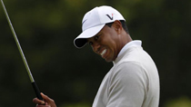 Tiger Woods plays at US Open