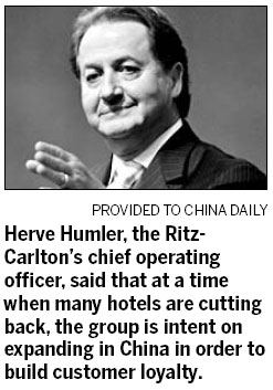 Ritz adds more glitz to Pudong