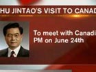 Chinese President Hu on state visit to Canada