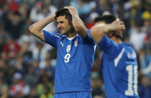 Holders Italy were dumped out of the World Cup at the group stage on Thursday, joining the humiliation of fellow European power France. Japan scored a convincing 3-1 win against Denmark in the highest-scoring day of the World Cup so far, with the net bulging 12 times.