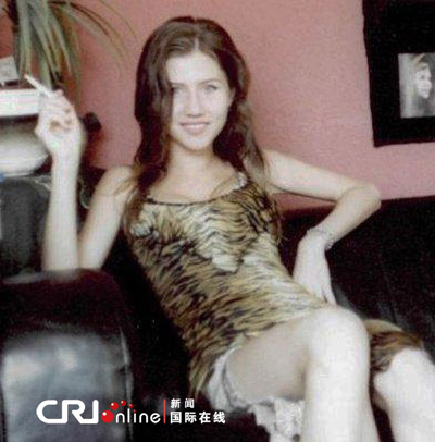 Anna Chapman, an alleged Russian spy arrested by the U.S. in recent Russia-U.S. spy case. [cri.cn]