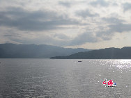 The Kussharo Lake in north Japan's Hokakido. [Photo by Chen Huang]