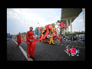 The performance at the Fujian Week in the Expo Park on June 30.[Photo by Yangjia]