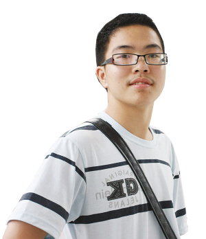 Wang Yunfei, 18, has become known for an essay he wrote in this year's college entrance examination. 