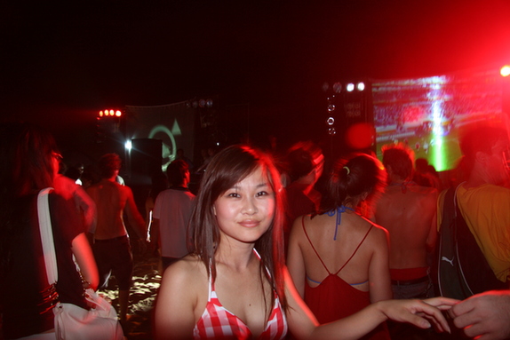 The Great Wall Beach Party brought people together from all over the world. 