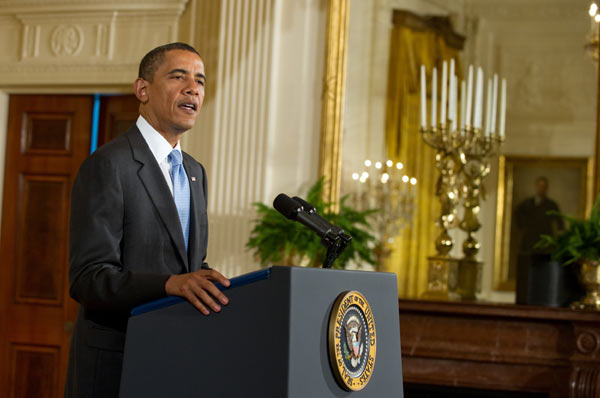 File photo of Barack Obama, Number of Fans (as of July 5): 9,861,349 [Xinhua/Reuters]