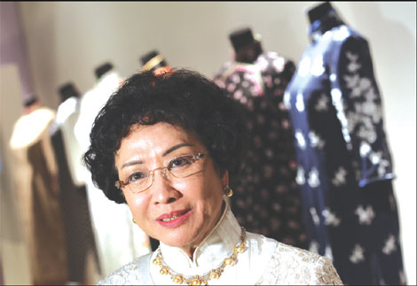 Vera Waters, a collector of the qipao, says she has been wearing qipao since she was a student.