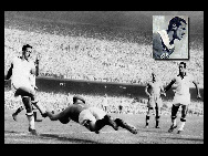 Ademir of Brazil (9 goals) --1950