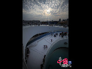 Photo shows the scenery in the World Expo Park in Shanghai, east China. [Photo by Yang Jia]