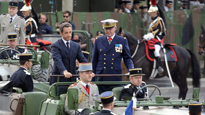 Military parade marks France's Bastille Day