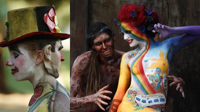 Annual World Bodypainting Festival kicks off