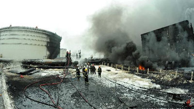 Fire put out after oil pipeline blasts, no casualties