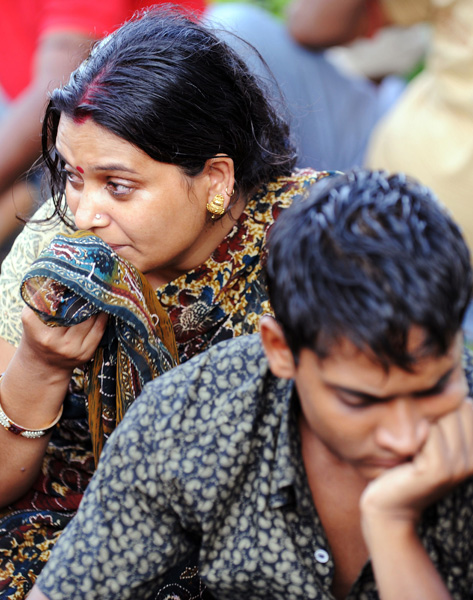 At least 60 passengers were killed and 90 injured on July 19 when the speeding Sealdah-bound Uttarbanga Express rammed into the rear of the Vananchal Express pulling out of the Sainthia station in Birbhum district of West Bengal, eastern Indian. [Xinhua] 